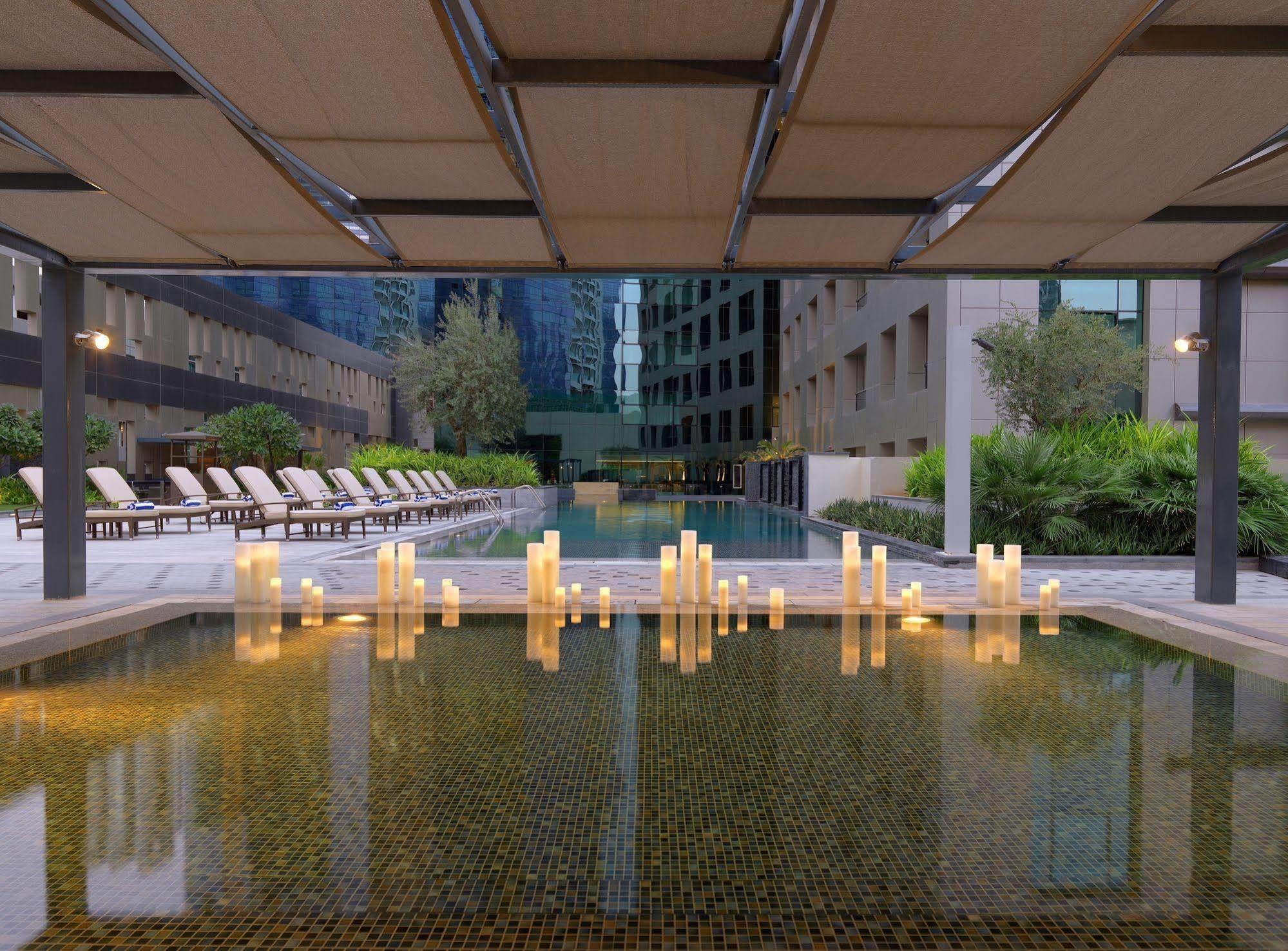 达玛克大厦庭院花园公寓式酒店 迪拜 外观 照片